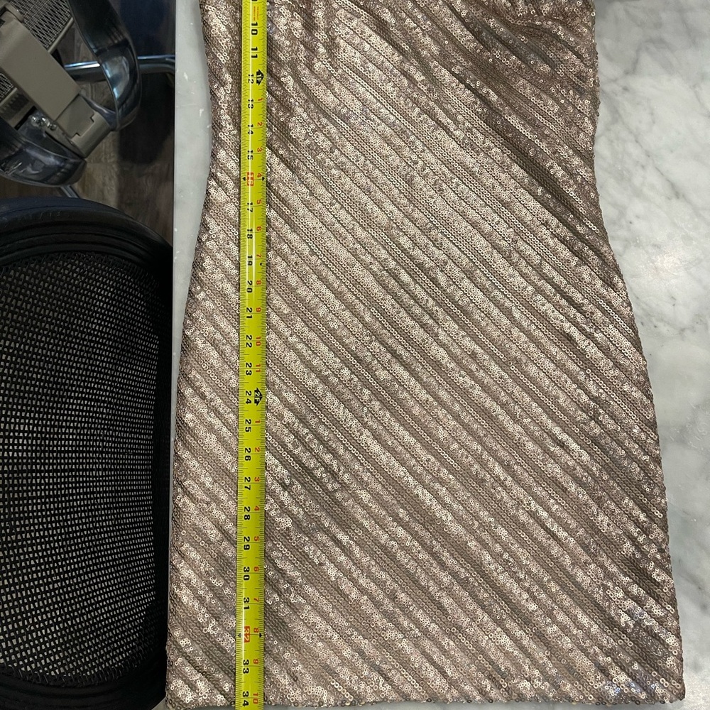 Banana Republic Monogram sequin stripe sheath Dress - Picture 9 of 10